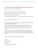 BUNDLE FOR HCD  EXAMS  UPDATED Questions with COMPLETE Solutions 