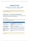 Samenvatting Management Accounting
