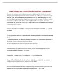HIPAA Challenge Exam &vert; UPDATED Questions with 100&percnt; Correct Answers