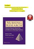 Nursing research generating and assessi&period;&period;&period;g practice 11th edition polit beck&period;