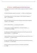 HIT 101 Test 1 &vert; UPDATED Questions with 100&percnt; Correct Answers