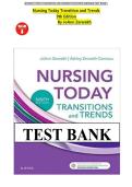Test Bank for Nursing Today&colon; Transition and Trends&comma; 9th Edition by Zerwekh &lpar;Chapters 1&ndash;26&rpar;