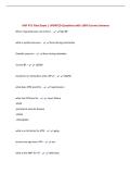 HNF 471 Final Exam &vert; UPDATED Questions with 100&percnt; Correct Answers