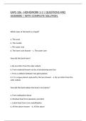 EAPS 106 - HOMEWORK 1-3 &vert; QUESTIONS AND ANSWERS &vert; WITH COMPLETE SOLUTION&period;