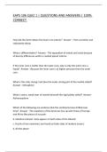 EAPS 106 QUIZ 1 &vert; QUESTIONS AND ANSWERS &vert; 100&percnt; CORRECT&period;