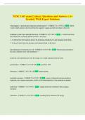 NUSC 1165 exam 2 &lpar;chea&rpar; &vert; Questions and Answers &vert; A&plus;  Graded &vert; With Expert Solutions