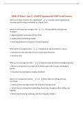 BUNDLE FOR HROB 101 EXAMS  UPDATED Questions with COMPLETE Solutions 