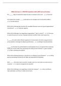 HROB 101 Quiz 5 &vert; UPDATED Questions with 100&percnt; Correct Answers