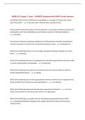 HROB 101 Chapter 1 Exam &vert; UPDATED Questions with 100&percnt; Correct Answers