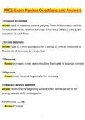PACE Exam Review 2026 Actual with Questions & Answers &lpar;Latest 2026 &sol; 2027 Update&rpar; 100&percnt; Guarantee Pass &lpar;Verified Answers&rpar;