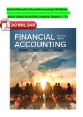 Solution Manual for Financial Accounting&comma; 11th Edition by Libby&comma; Libby & Hodge &lpar;Chapters 1&ndash;13&rpar;
