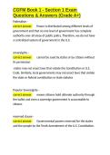 CGFM Book 1 - Section 1 Exam Questions & Answers &lpar;Grade A&plus;&rpar;&period;docx