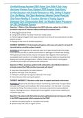 Certified Nursing Assistant &lpar;CNA&rpar; Patient Care Skills & Daily Living Assistance Practice Exam &vert; Updated 2026 Complete Study Guide &vert; Verified Questions with Detailed Rationales on ADLs&comma; Bathing & Hygiene Care&comma; Bed Making&comma; Vital Signs Monitoring&comma; Infection 