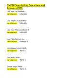 Certifications for Personal Financial Planning&comma; Corporate Finance&comma; Treasury Management Exam Questions & Answers &lpar;Grade A&plus;&rpar;&period;docx