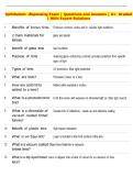 Ophthalmic dispensing Exam &vert; Questions and Answers &vert; A&plus;  Graded  &vert; With Expert Solutions 