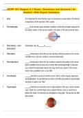 OCPP 101 Chapter 2&period;3 Exam &vert; Questions and Answers &vert; A&plus;   Graded &vert; With Expert Solutions 
