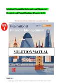 Solution Manual for International Financial Management&comma; 10th Edition by Eun&comma; Resnick & Chuluun