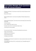 food safety -A guide for ontario's food handler