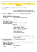 ODS Exam &vert; Questions and Answers &vert; A&plus;  Graded &vert; With Expert  Solutions