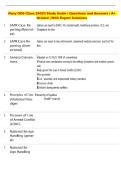 Navy ODS Class 24020 Study Guide &vert; Questions and Answers &vert; A&plus;   Graded &vert; With Expert Solutions