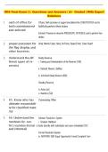 ODS Final Exam 2 &vert; Questions and Answers &vert; A&plus;  Graded &vert; With Expert  Solutions