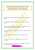 WX201 EXAM 1 QUESTIONS AND ANSWERS 100&percnt; PASS 2026&sol;2027