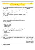 Package deal &colon;&colon; OM 300 Exams Questions and Answers &vert; 2026&sol;2027