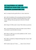 ICC CALIFORNIA UST SERVICE TECHNICIAN EXAM SCRIPT 2026 COMPLETE ANSWERS VERIFIED