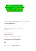 NR 283 Pathophysiology Exam 2 QUESTIONS AND VERIFIED CORRECT ANSWERS GRADED A LATEST 2026-2027 100- GUARANTEED PASS&period;NR 283 Pathophysiology Exam 2 QUESTIONS AND VERIFIED CORRECT ANSWERS GRADED A LATEST 2026-2027 100- GUARANTEED PASS&period;docx