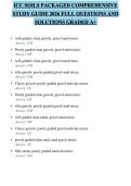 ICC SOILS PACKAGED COMPREHENSIVE STUDY GUIDE 2026 FULL QUESTIONS AND SOLUTIONS GRADED A&plus;