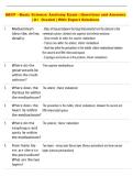 ABCP - Basic Science&colon; Anatomy Exam &vert; Questions and Answers  &vert; A&plus;  Graded &vert; With Expert Solutions 