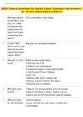ABCP Clinical Questions for Boards Exam &vert; Questions and Answers &vert;  A&plus;  Graded &vert; With Expert Solutions