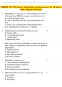 OMEGA PSI PHI Exam &vert; Questions and Answers &vert; A&plus;  Graded &vert;  With Expert Solutions 