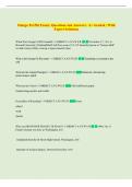 Omega Psi Phi Exam &vert; Questions and Answers &vert; A&plus; Graded &vert; With  Expert Solutions 