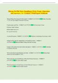 Omega Psi Phi Notes Snapfinger Pwky Exam &vert; Questions  and Answers &vert; A&plus;  Graded &vert; With Expert Solutions