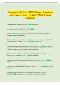 Omega psi phi facts &lpar;MSP&rpar; Exam &vert; Questions  and Answers &vert; A&plus;  Graded &vert; With Expert  Solutions