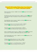 Omega Psi Phi Founding Fathers Facts Exam &vert; Questions  and Answers &vert; A&plus;  Graded &vert; With Expert Solutions 