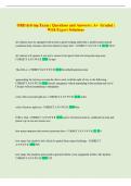 ORD driving Exam &vert; Questions and Answers &vert; A&plus;  Graded &vert;  With Expert Solutions