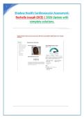 Shadow Health Cardiovascular Assessment&colon; Rochelle Joseph &lpar;DCE&rpar; &vert; 2026 Update with complete solutions&period;