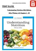 Understanding Nutrition&comma; 16th Edition &ndash; Test Bank &lpar;Chapters 1&ndash;20&rpar; &ndash; Ellie Whitney