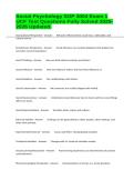 Social Psychology SOP 3004 Exam 1 UCF Test Questions Fully Solved 2025-2026 Updated&period;