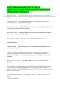 SOP 3004 Altgelt FSU Exam 4 Questions with All Complete Solutions 2025-2026 Updated&period;