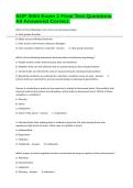 SOP 3004 Exam 1 Final Test Questions All Answered Correct&period;