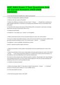 SOP 3004 Exam 3 Test Questions And All Correct Answers 2025-2026 Updated&period;