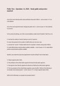 Police Test &ndash; Questions 1-4&comma; 2026 &ndash; Study guide and practice material