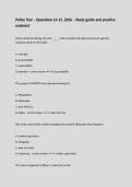 Police Test &ndash; Questions 14-15&comma; 2026 &ndash; Study guide and practice material