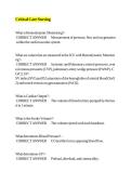 Critical Care Nursing Study Guide & Practice Questions &vert; ICU Nursing Notes & Exam Prep