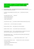 SOP 3004 - exam 1 Final Exam with All Correct&sol;Verified Answers 2025-2026 Updated&period;