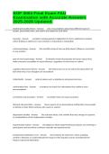 SOP 3004 Final Exam FAU Examination with Accurate Answers 2025-2026 Updated&period;