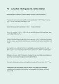 PD &ndash; Exam&comma; 2026 &ndash; Study guide and practice material